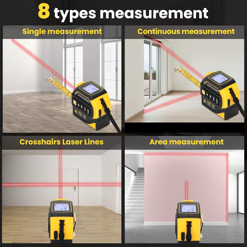 5 in 1 Digital Bluetooth Laser Tape Measure