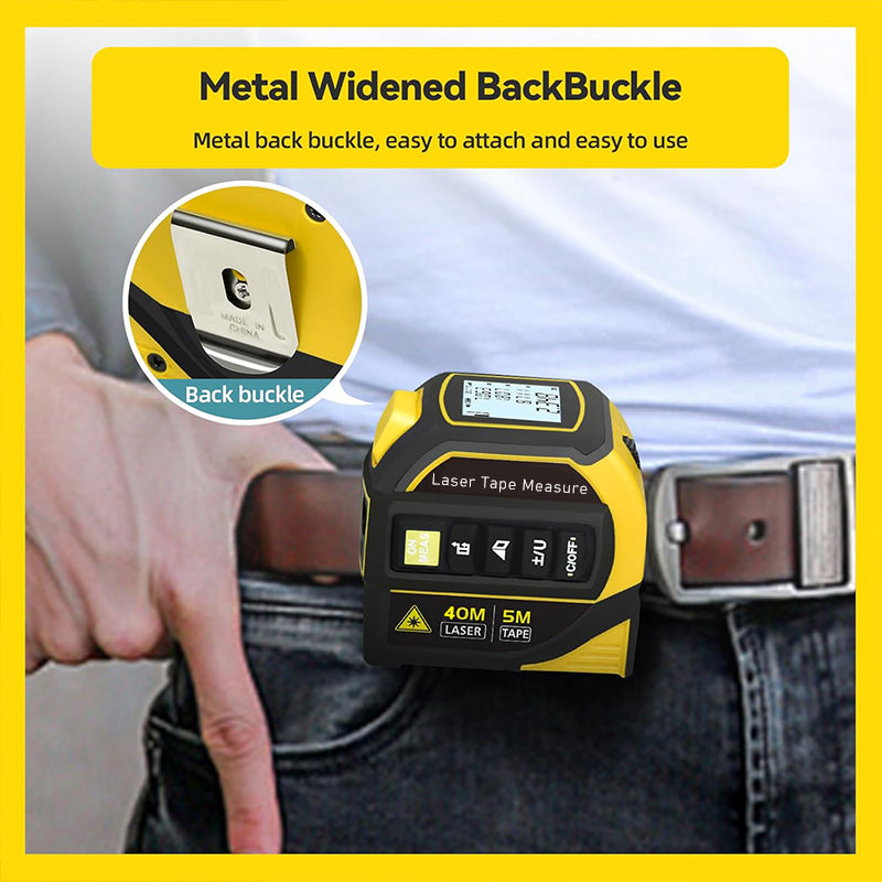 5 in 1 Digital Bluetooth Laser Tape Measure