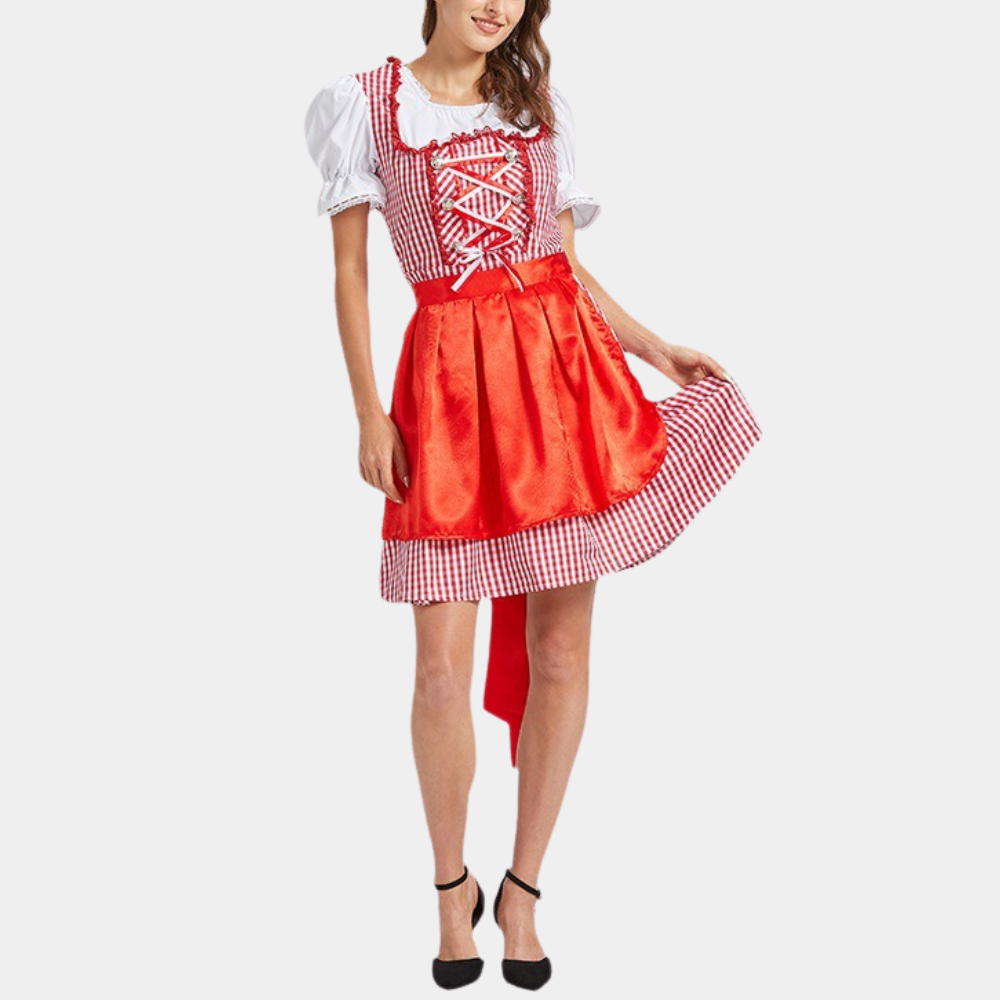Rowena - Vintage Dirndl Jurk voor Oktoberfest
