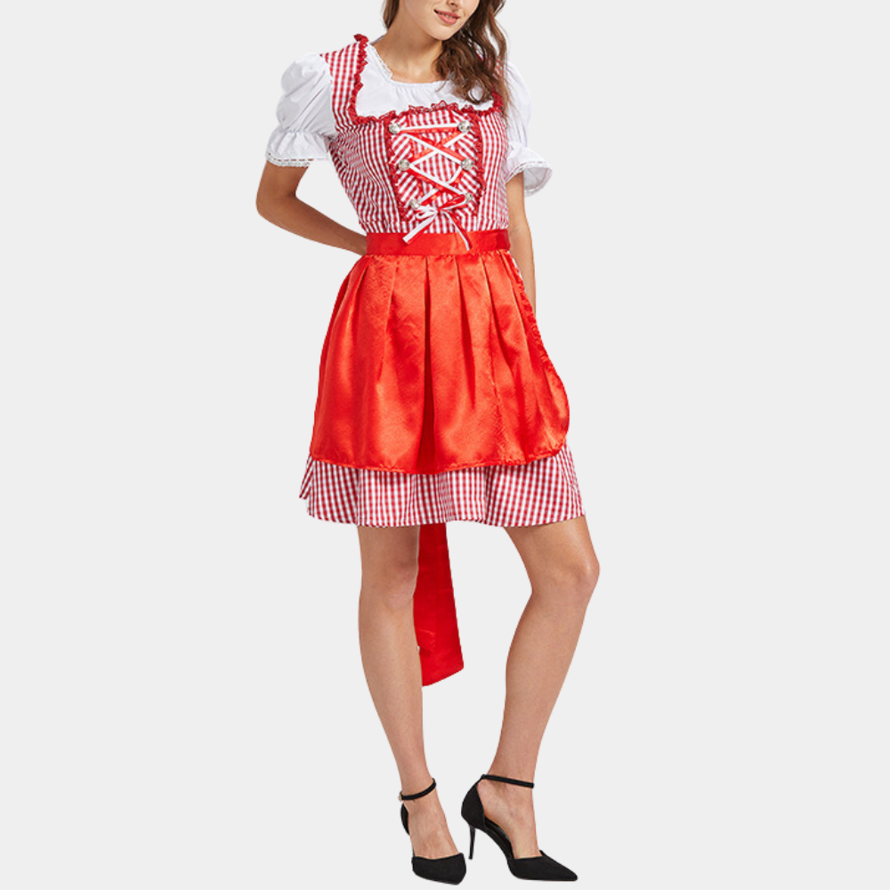 Rowena - Vintage Dirndl Jurk voor Oktoberfest