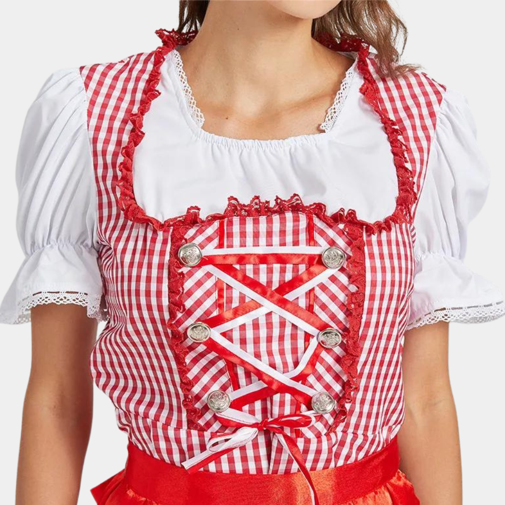 Rowena - Vintage Dirndl Jurk voor Oktoberfest