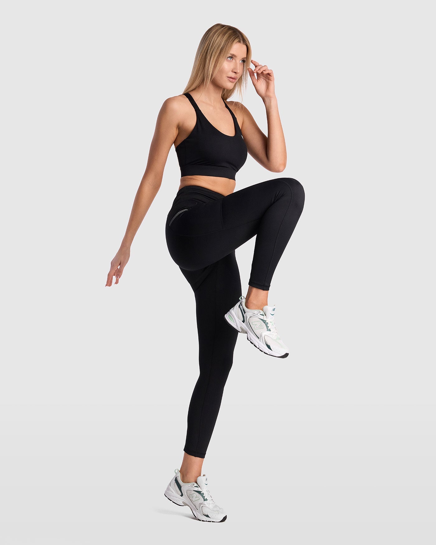 Legging Met Zakken - Zwart