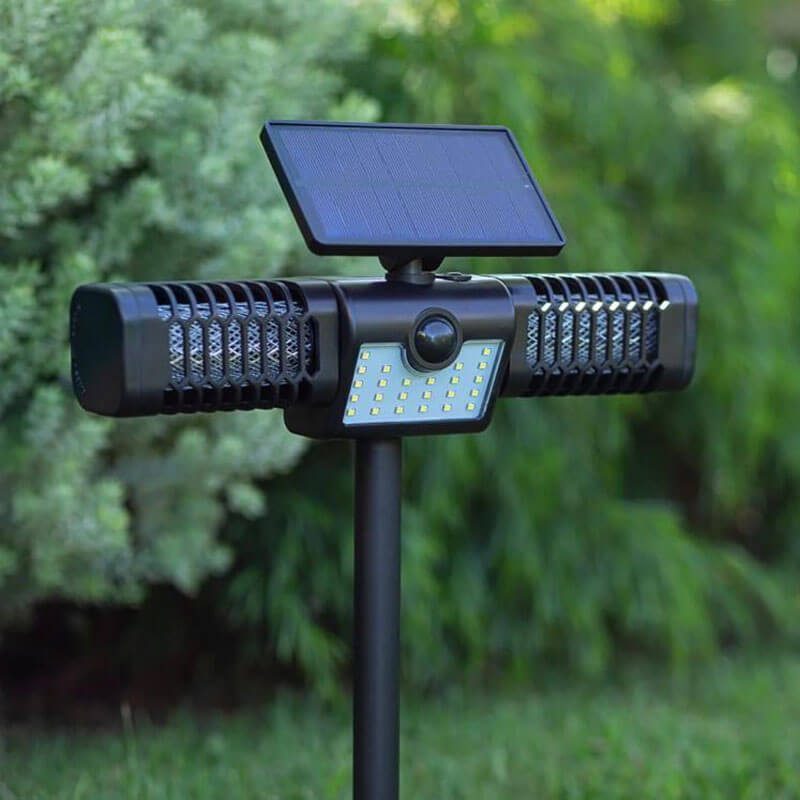 2 in 1 Solar Mosquito Zapper & Flood Light