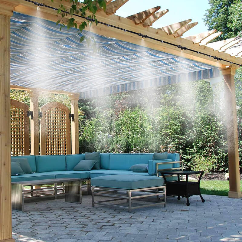 DIY Installed Misting Cooling System