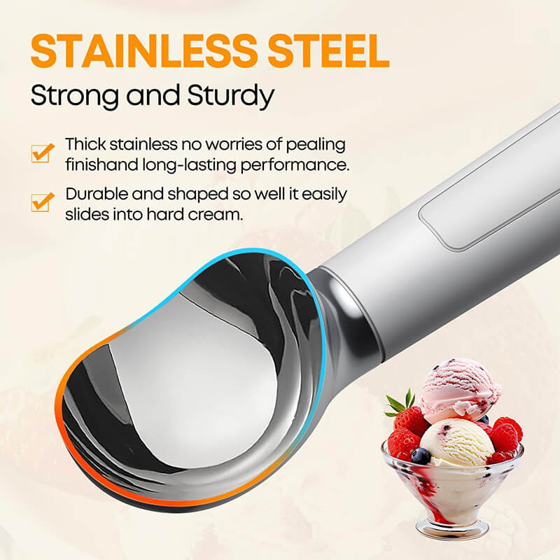 Rechargeable Heated Ice Cream Scoop