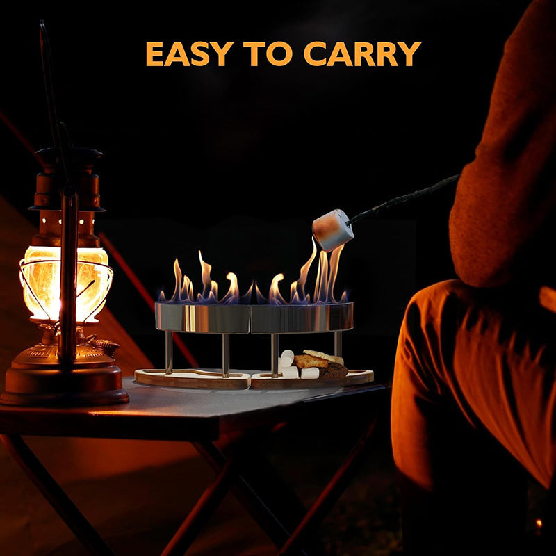 Smokeless Multi-shape Tabletop Fire Pit