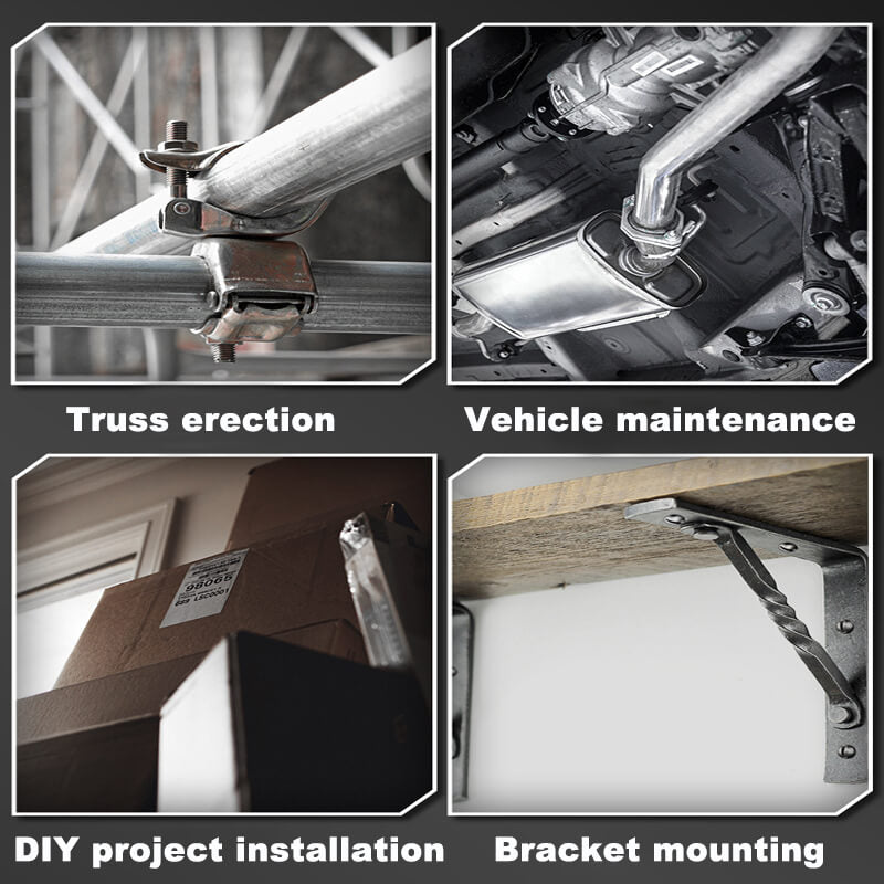Electric Ratchet Wrench with 2 Batteries