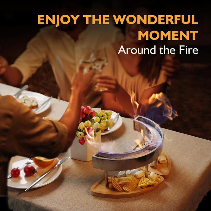 Smokeless Multi-shape Tabletop Fire Pit