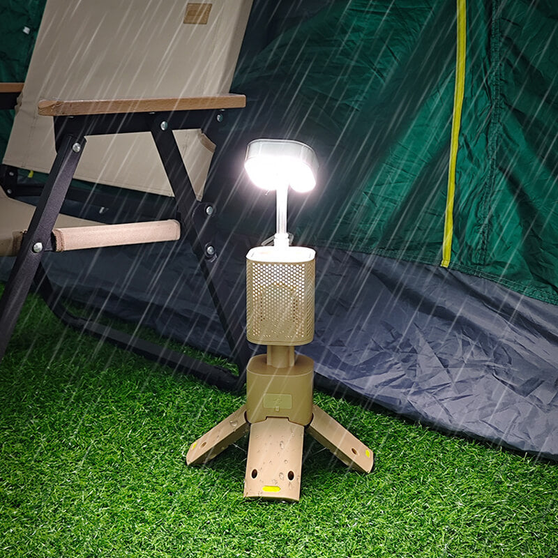 Telescopic Camping Light with Speaker