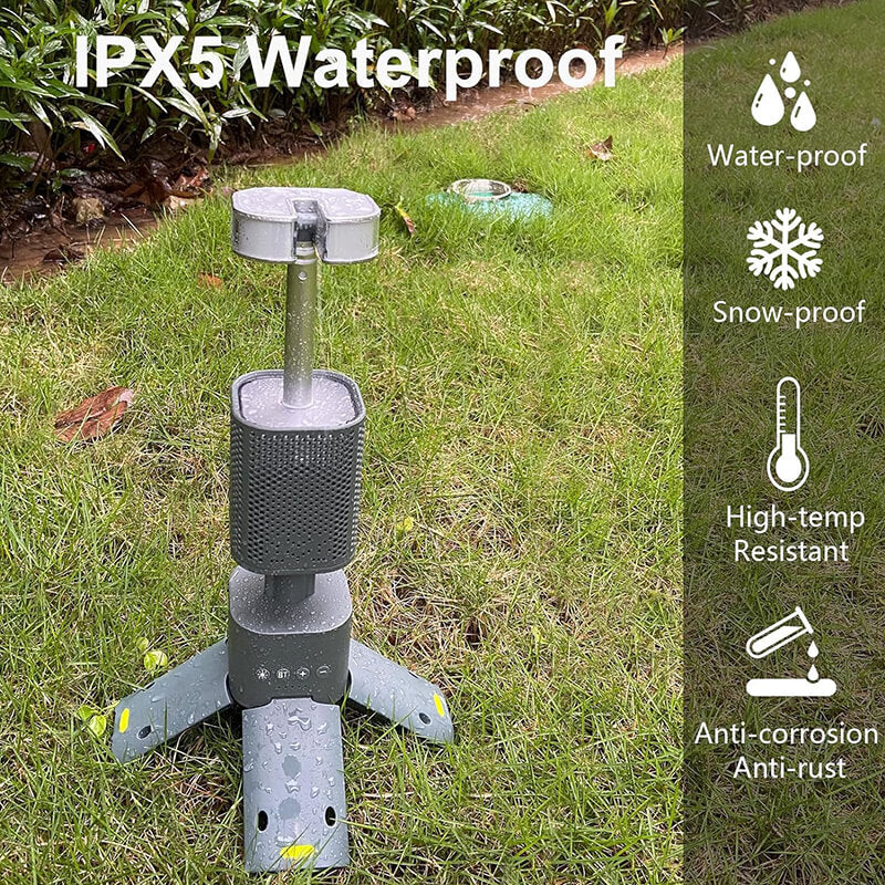 Telescopic Camping Light with Speaker