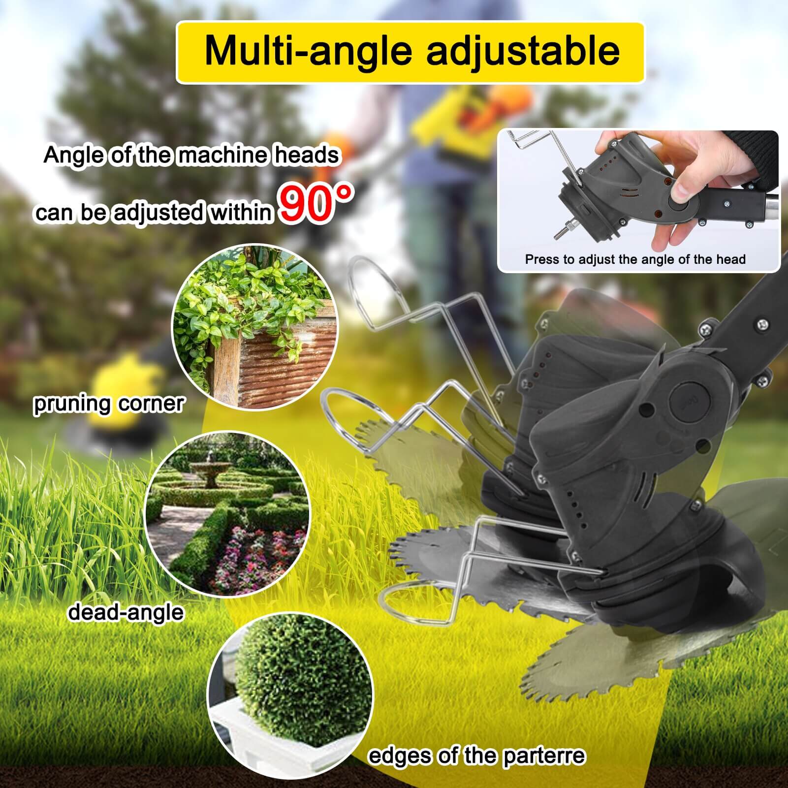 3 In 1 Cordless Weed Eater