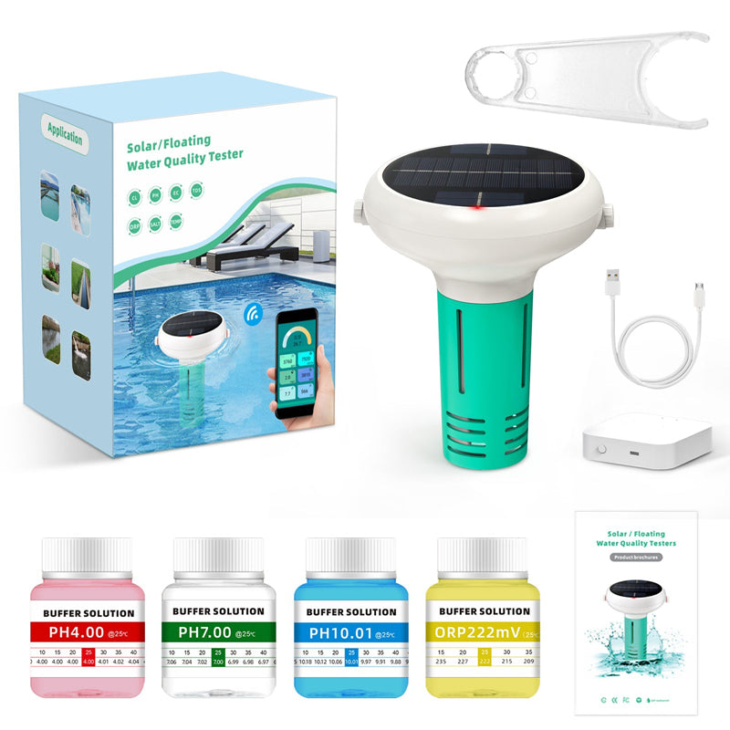 7 in 1 Solar Pool Chlorine Meter