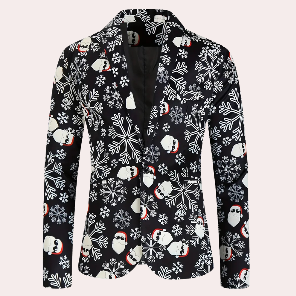 SANTIAGO - Luxe Kerstblazer voor Heren