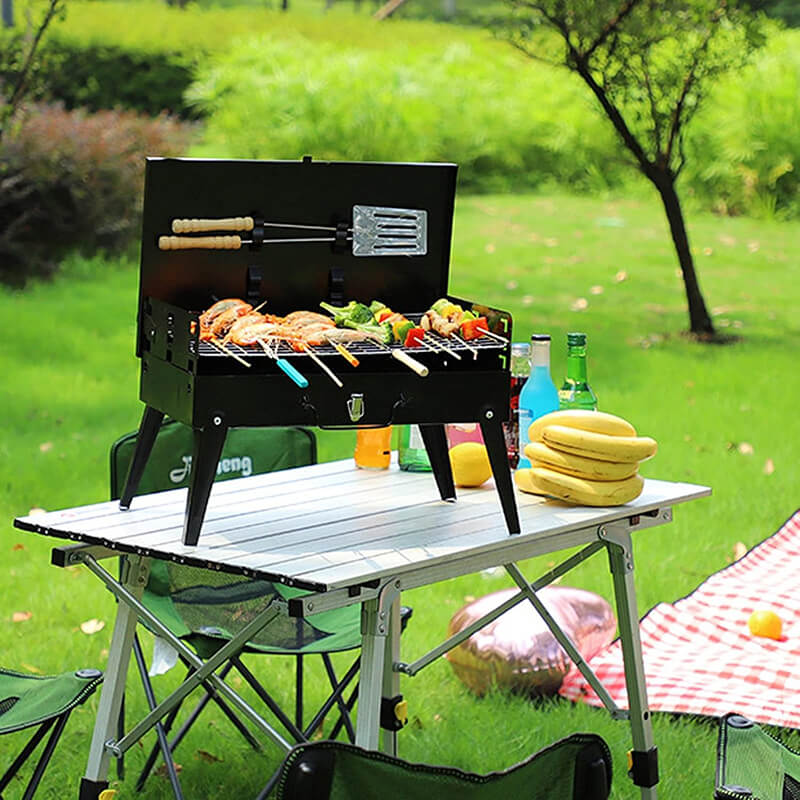 Mini Foldable Charcoal Grill